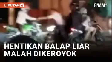 Kacau! Dua Pemuda di Ponorogo Dikeroyok karena Berusaha Hentikan Balap Liar