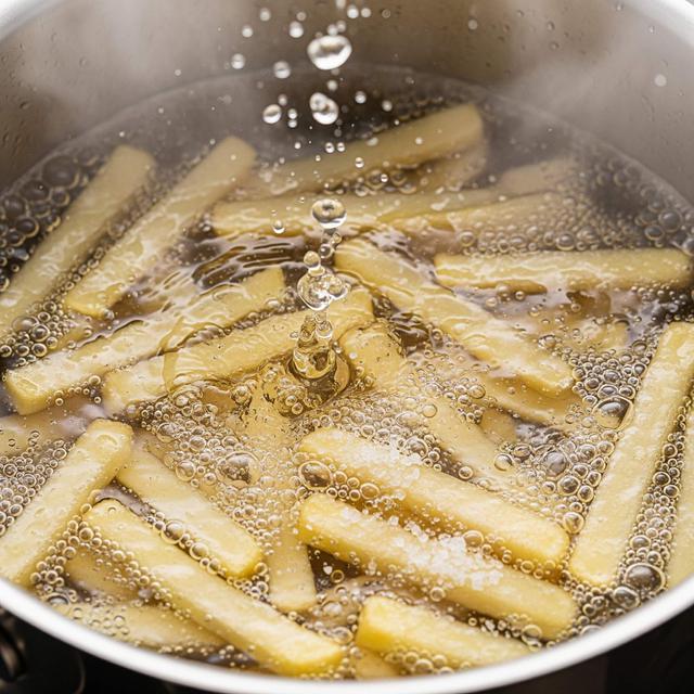 5. Teknik Deep Fry dengan Minyak Panas dan Banyak