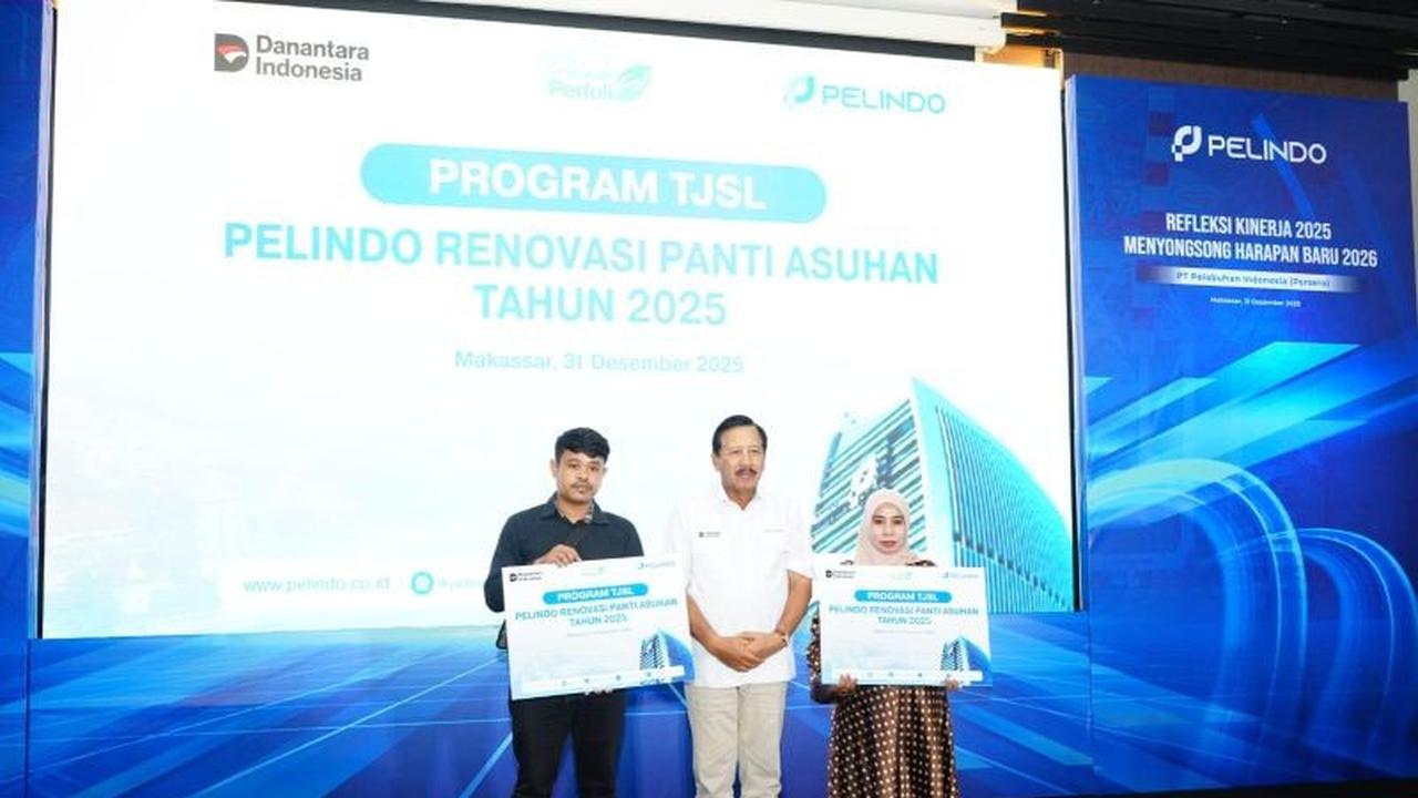 Pelindo Santuni 150 Anak Yatim di Makassar, Perkuat Komitmen Sosial Akhir Tahun 2025