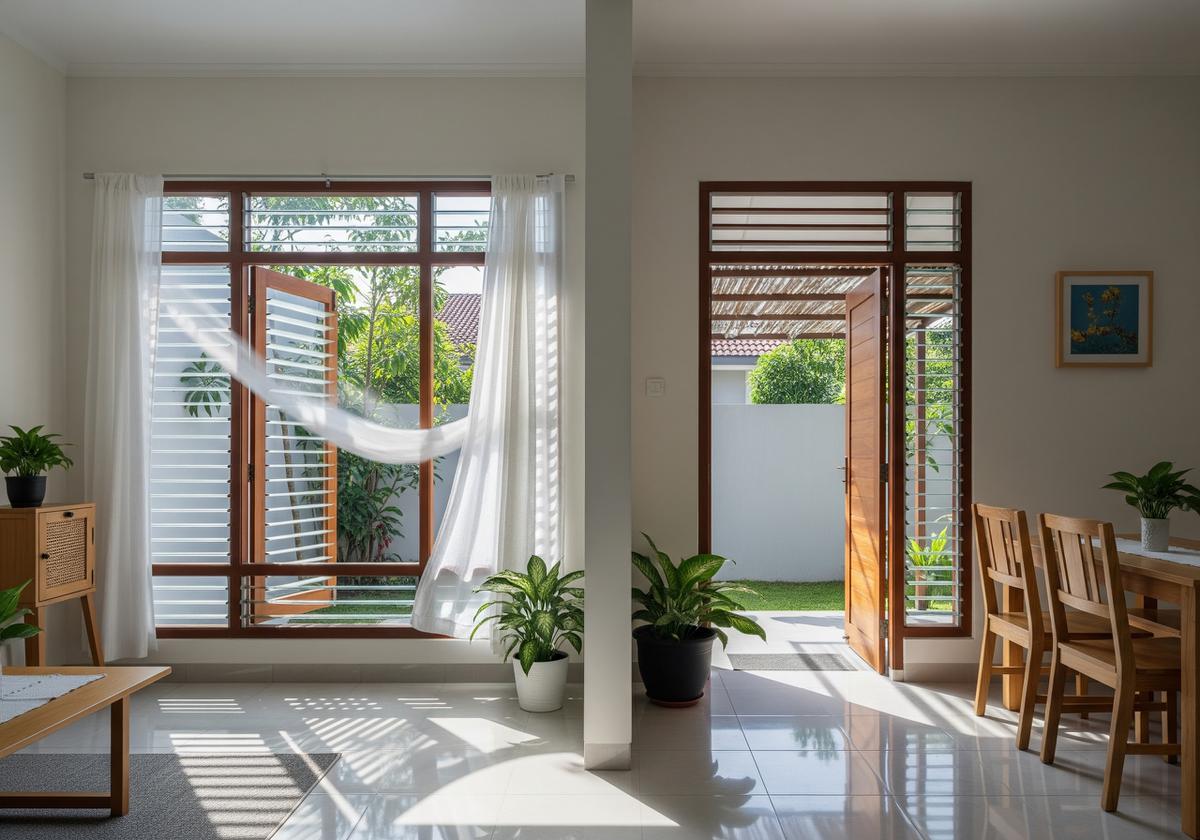 Rumah dengan Cross Ventilation untuk Udara Lebih Segar