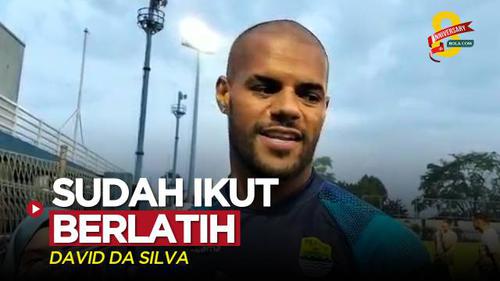 VIDEO: Sudah Gabung Latihan Persib, David da Silva Masih Letih