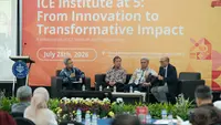 Puncak peringatan 5th Anniversary ICE Institute bertema "From Growth to Influence: Shaping the Future of Digital Education". (Istimewa)