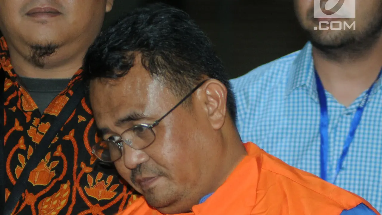 KPK Resmi Tahan Bupati Bengkayang Suryadman Gidot