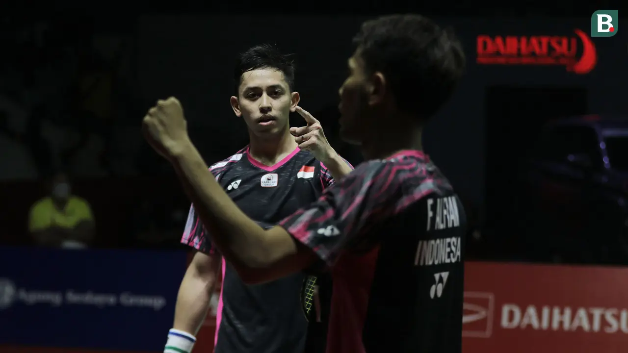 Foto: Marcus / Kevin Keok, All Indonesian Final Ganda Putra Gagal Terwujud di Daihatsu Indonesia Masters 2022