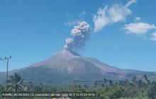 Gunung Lewotobi Laki-Laki Erupsi, Kolom Abu Vulkanik Capai 1.000 Meter