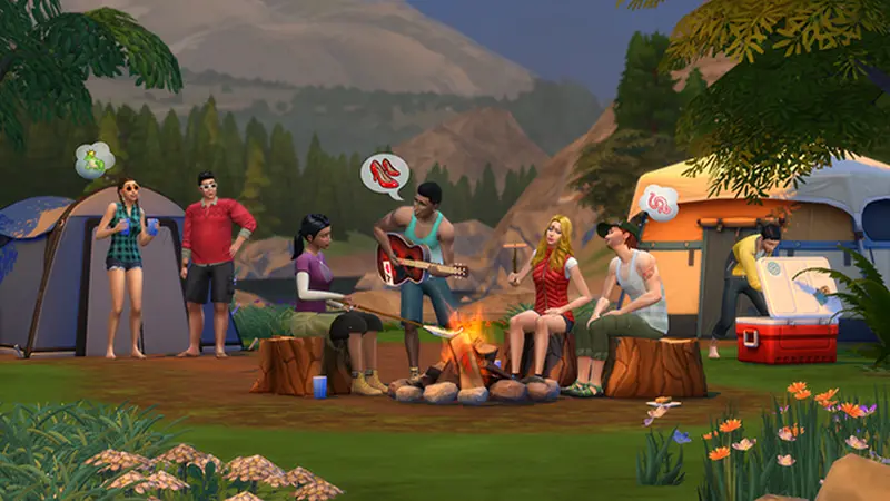 Serunya Aktifitas Outdoor di The Sims 4: Outdoor Retreat