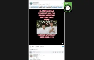 Hoaks Catut Nama Prabowo Subianto, dari Pembelian Uang Kuno hingga Bantuan Dana