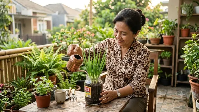 Lakukan Penyiraman Secara Teratur