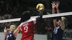 Timnas bola voli putri Indonesia berhasil memenangi laga sengit nan dramatis atas Chinese Taipei pada babak semifinal Kejuaraan Bola Voli Putri Asia AVC Challenge Cup 2023 di GOR Tri Dharma, Gresik, Jawa Timur, Sabtu (24/6/2023). Megawati Hangestri dan kolega harus kehilangan set pertama dan ketiga, namun berhasil merebut set kedua dan keempat, lalu secara dramatis memenangi set kelima, hingga Indonesia unggul 3-2 (22-25, 26-24, 22-25, 25-20 dan 15-12) atas Chinese Taipei. Dalam laga final yang akan digelar Minggu, 25 Juni 2023 di tempat yang sama, Timnas bola voli putri Indonesia akan menantang Vietnam yang di laga semifinal lainnya mengalahkan India dengan kemenangan mutlak 3-0. (Dok. PBVSI)
