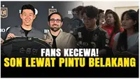 Son Heung-min tiba di bandara dengan pengawalan ketat dan memilih untuk keluar lewat jalur khusus, menghindari kerumunan fans yang sudah menunggu berjam-jam.