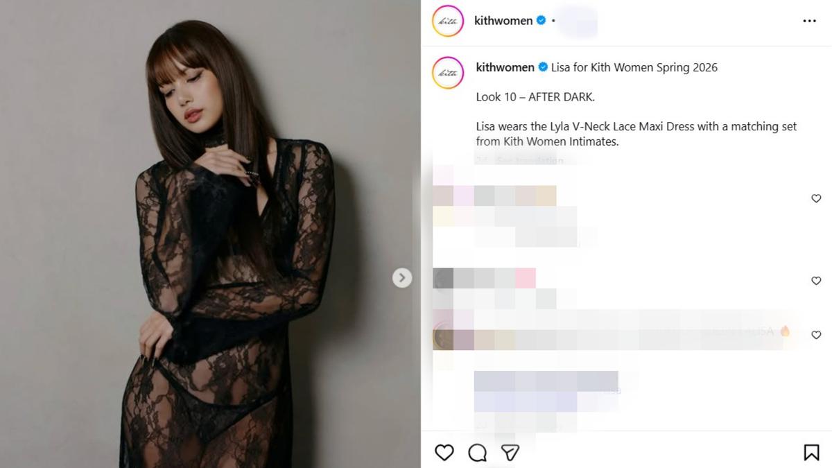 Lisa BLACKPINK Ungkap Koleksi Fesyen Perdana Rancangannya, Hopeless Romantic dan After Dark