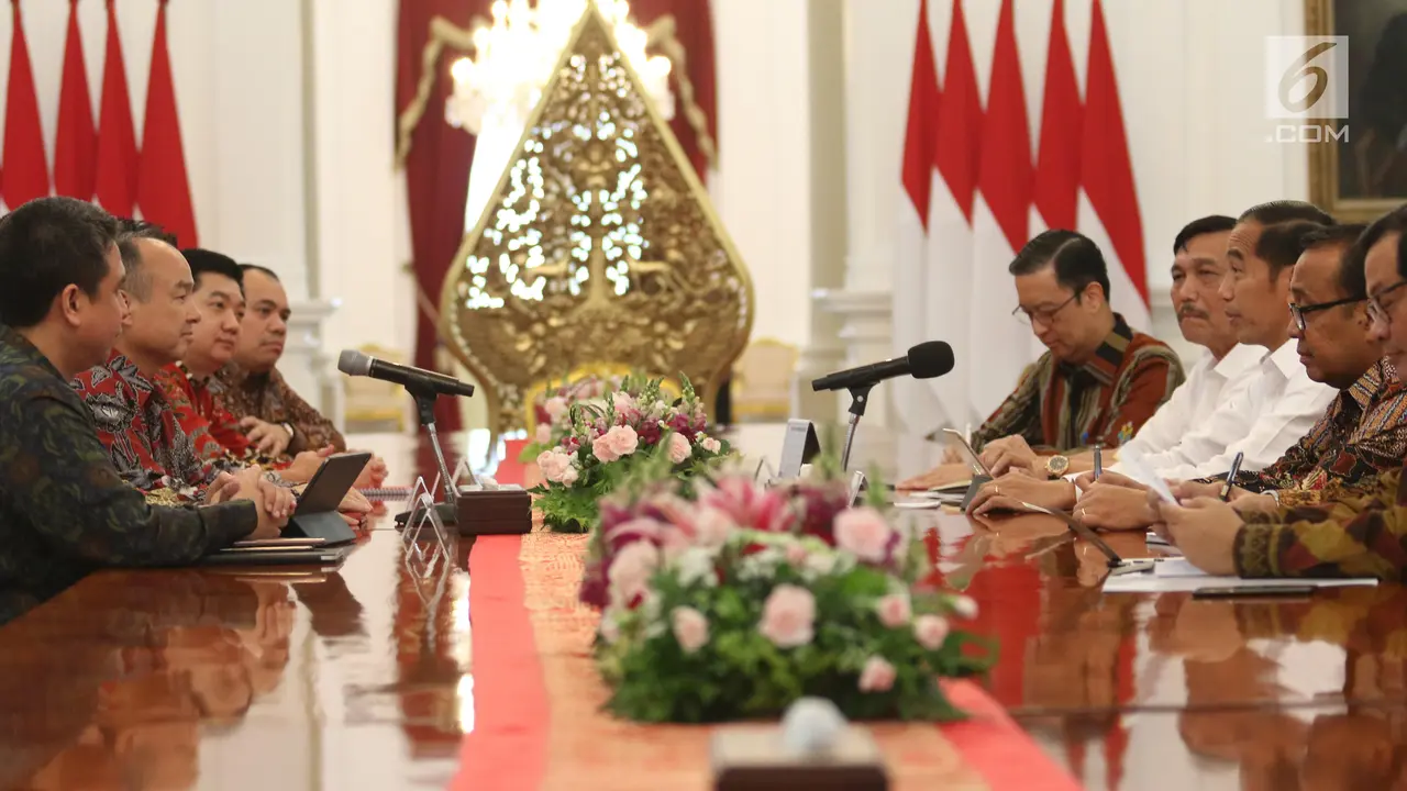 Bos SoftBank Temui Presiden Jokowi