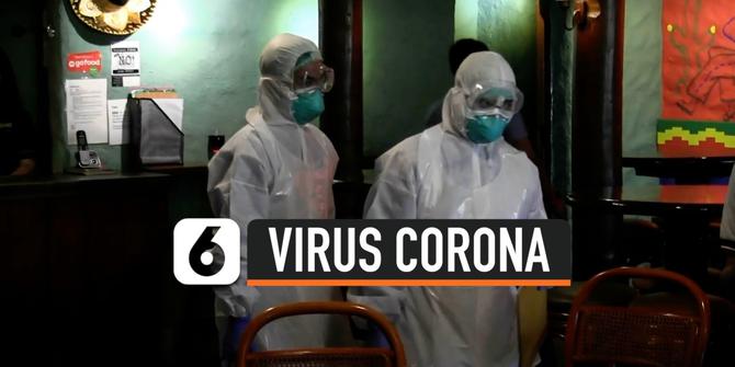 VIDEO: Virus  Corona, Kafe Amigos Disterilisasi