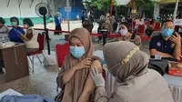 Ikhtiar Mahasiswa dan Polda Sumut Kejar Herd Immunity Melalui Vaksinasi Covid-19