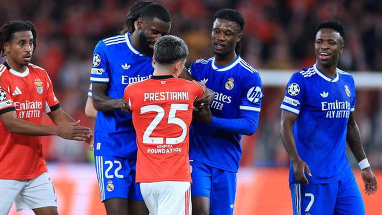UEFA Resmi Keluarkan Pernyataan soal Insiden Rasisme Gianluca Prestianni Vs Vinicius Junior