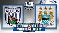 West Browich Albion vs Manchester City (Liputan6.com/Sangaji)