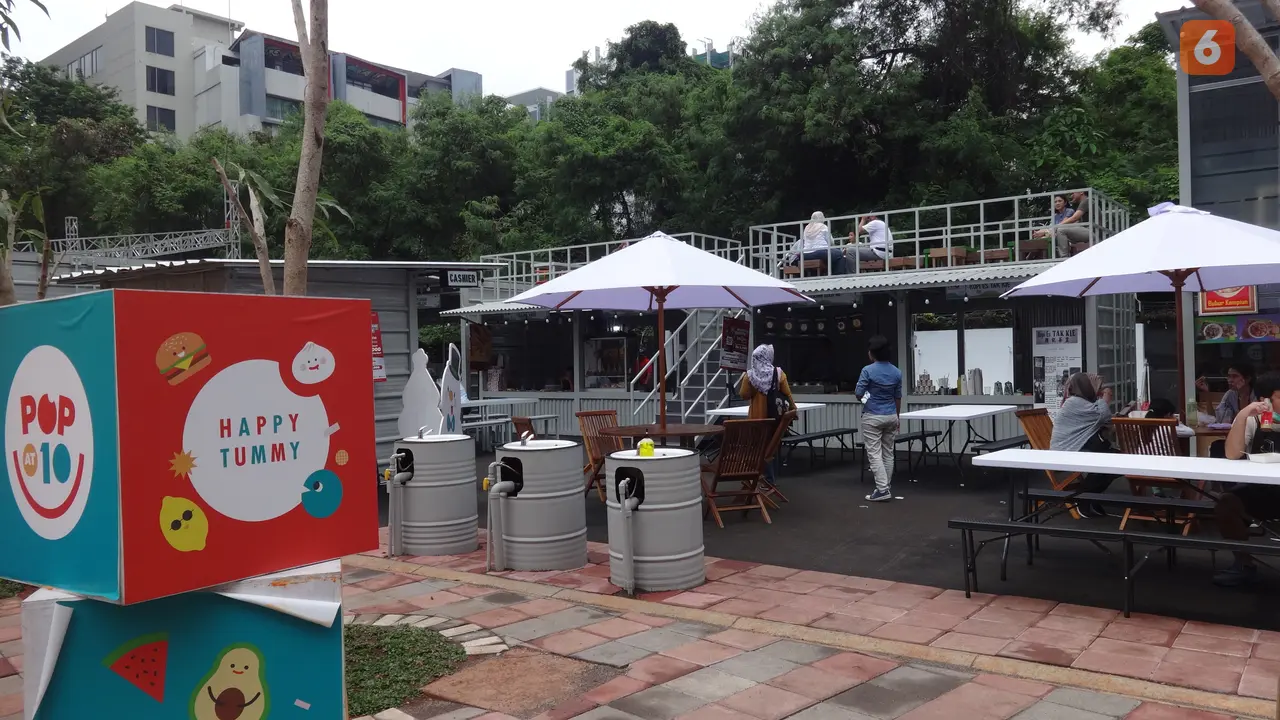 Thamrin 10 surga kuliner baru di Jakarta. (Liputan6.com/Adhita Diansyavira)