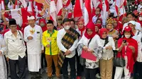 Aliansi relawan militan Jokowi menggelar rangkaian kegiatan dalam rangka memperingati hari Kesaktian Pancasila 1 Juni 2022. (Istimewa).