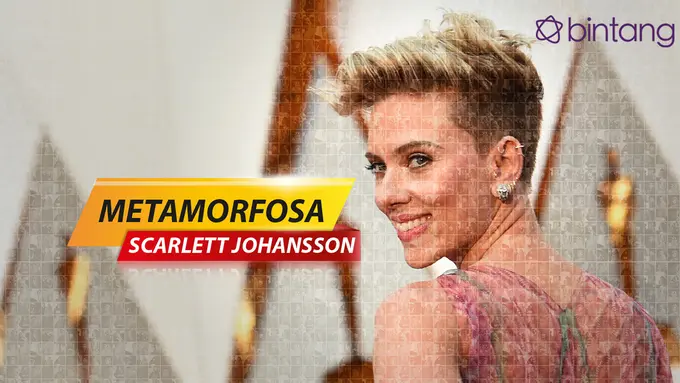 Metamorfosa Scarlett Johansson. (Foto: AFP, Digital Imaging: M. Iqbal Nurfajri)