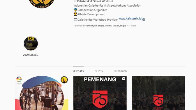 AKSI, Asosiasi Kalistenik & Street Workout Indonesia.