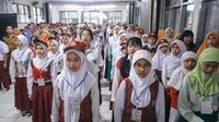 Masa Pengenalan Lingkungan Sekolah (MPLS) Kota Bandung, 14 Juli 2025. (Pemkot Bandung).