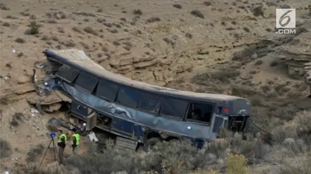 VIDEO: Gadis 13 Tahun Jadi Korban Tewas Kecelakaan Bus