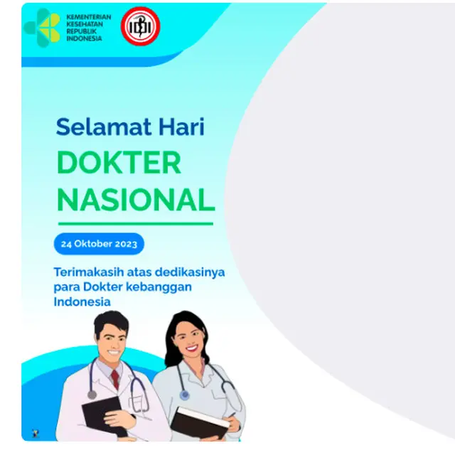 Link Twibbon Hari Dokter Nasional 2023
