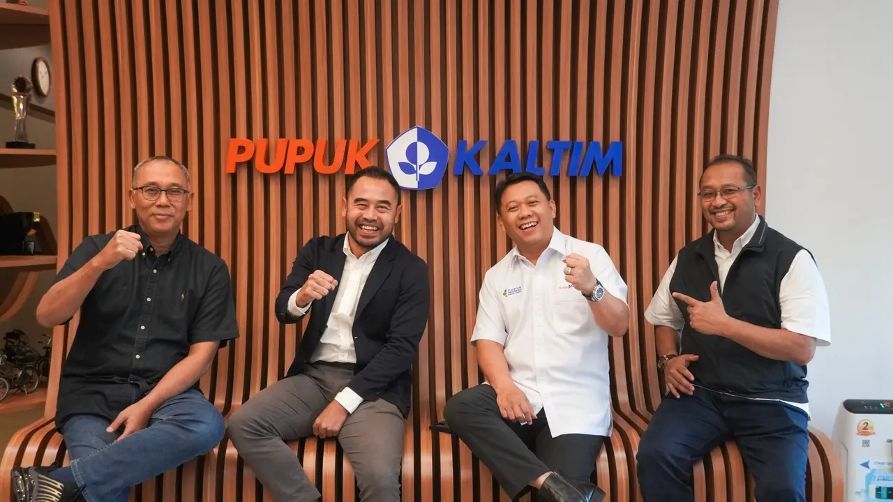 FOTO Borneo FC dan Pupuk Kaltim