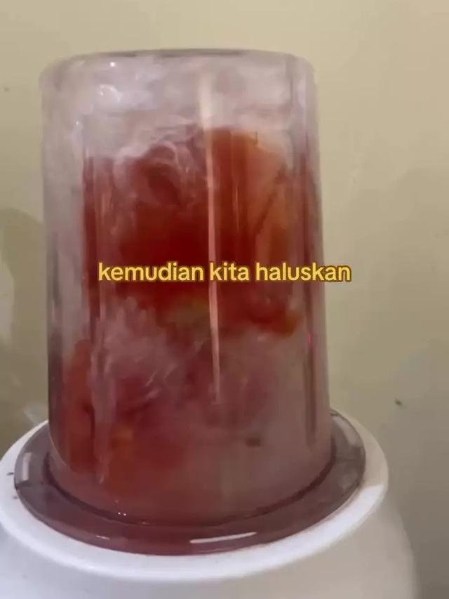 Cara Mudah Membuat Ice Cube Tomat