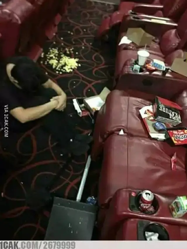 10 Aksi Nyeleneh Orang Waktu Nonton di Bioskop Ini Di luar Nalar