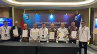 Penandatanganan Memorandum of Understanding (MOU) antara INKINDO dan PT. MSA Certification melibatkan pejabat seperti Dirjen Bina Konstruksi Kementerian PUPR Rachman Arief Dienaputra dan Deputi Bidang Sarana dan Prasarana dari Bappenas, Ervan Maksum, di Hotel Somerset Kuningan Jakarta, menjadi tanda komitmen kuat keduanya.