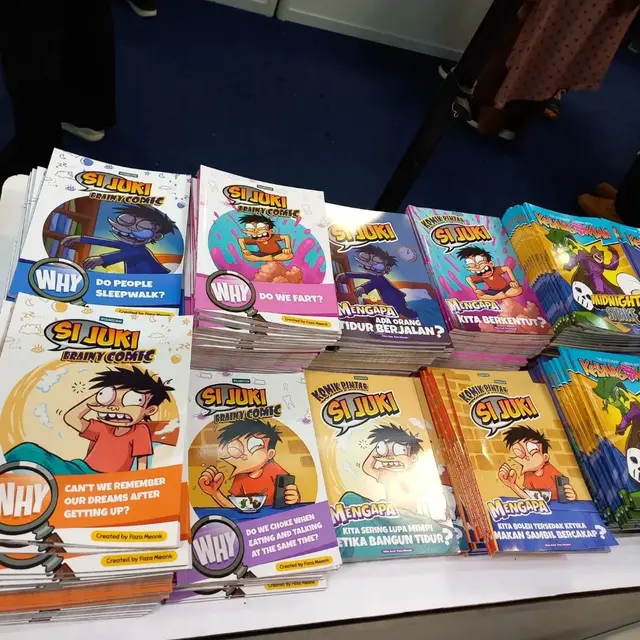 Daftar Komik Si Juki di Malaysia