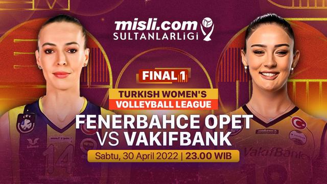 Final Liga Voli Turki Putri