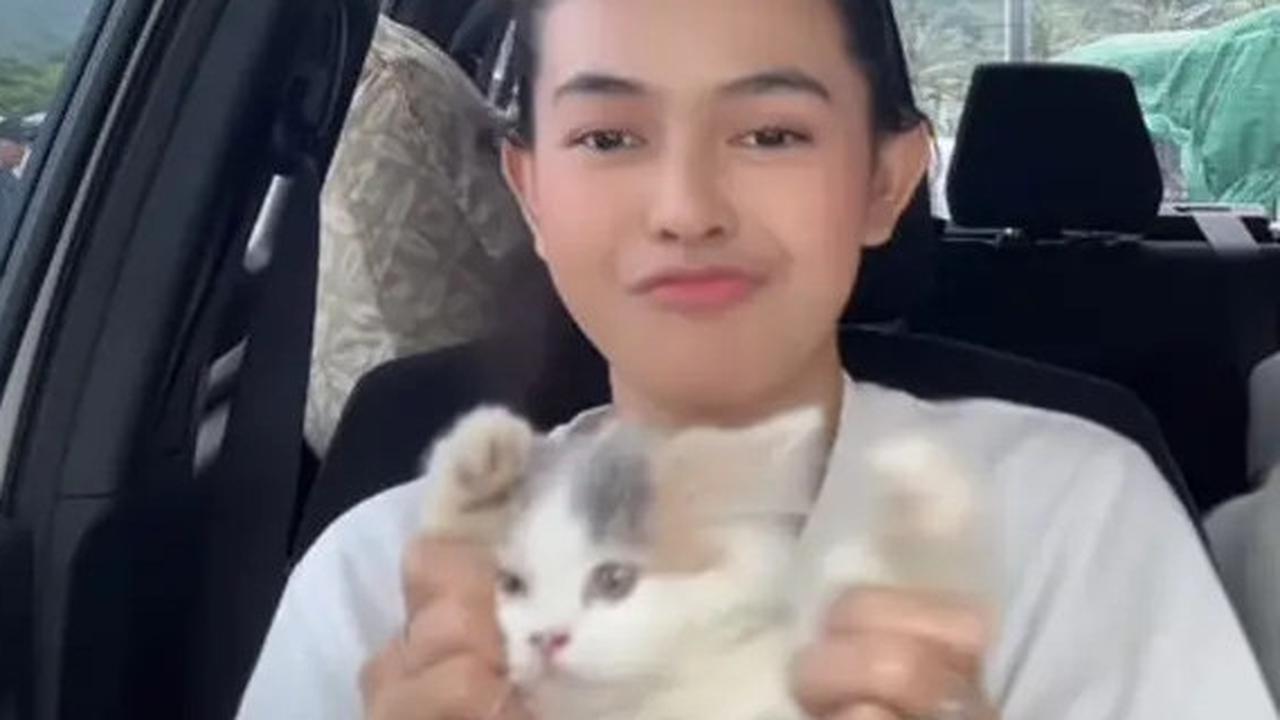 6 Potret Momen Dinda Mahira Mudik Lebaran ke Palembang Naik Mobil Mewah, Tak Lupa Ajak Kucing Kesayangan Pulang Kampung