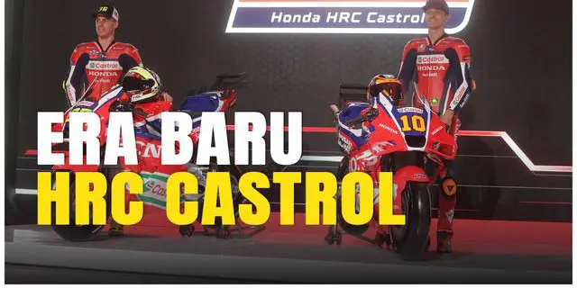 VIDEO: Joan Mir dan Luca Marini Sambut Era Baru Honda HRC Castrol di MotoGP 2025