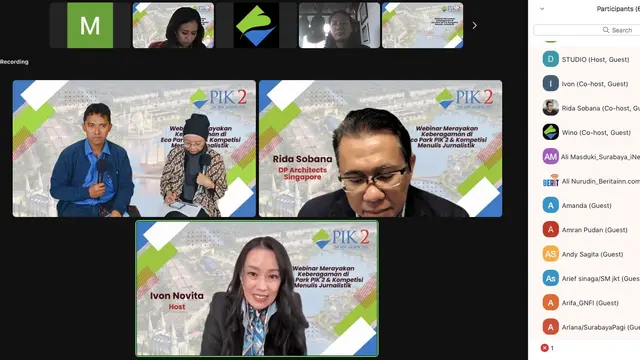 Webinar  'Merayakan Keberagaman di EcoPark PIK 2'