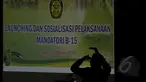 Kementerian Energi dan Sumber Daya Mineral meluncurkan dan menyosialisasikan pelaksanaan Mandatori B-15, Jakarta, Senin (23/3/2015). (Liputan6.com/Johan Tallo)