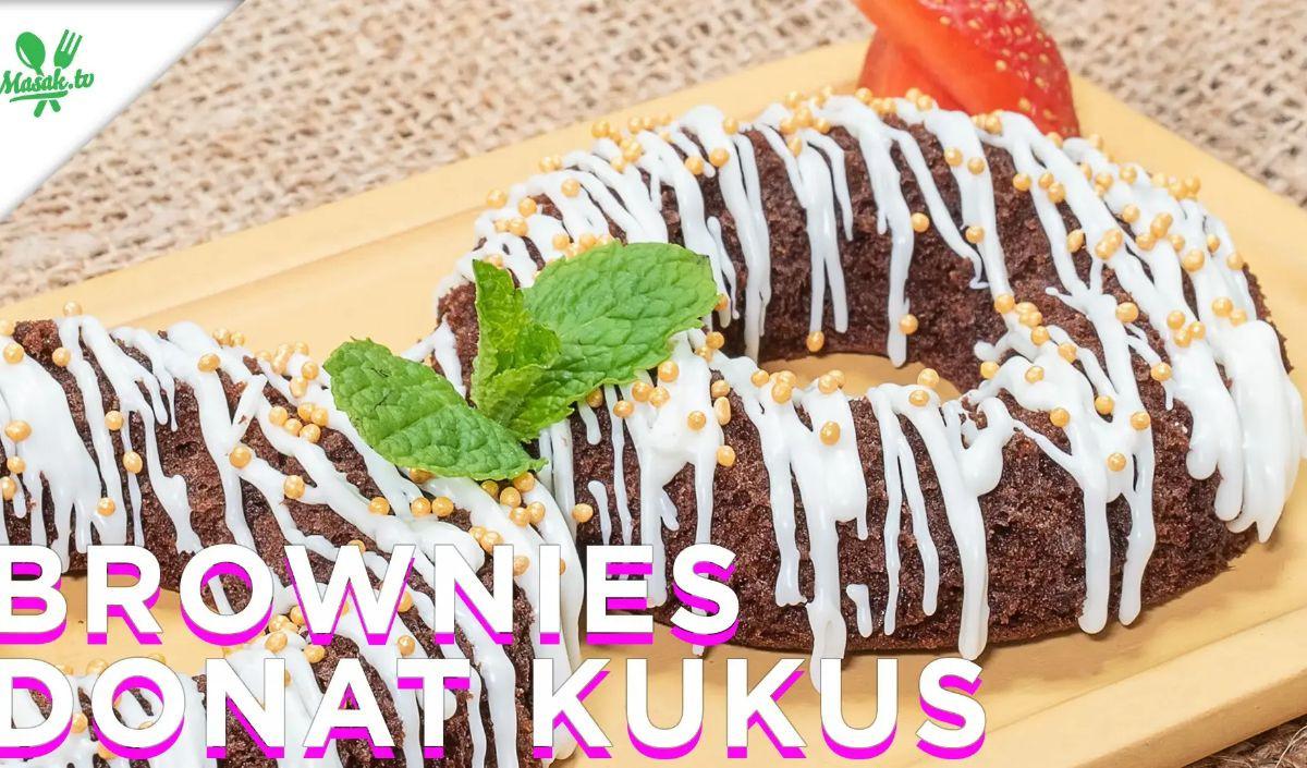 1. Brownies Donat Kukus