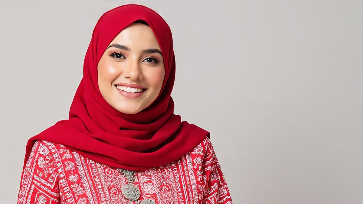 9 Inspirasi Padu Padan Tunik dan Bawahan Merah Putih untuk Hijaber Gen-Z, Tampil Wow di HUT ke-80 RI