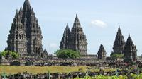 Candi Prambanan di perbatasan Jawa Tengah dan DIY. (Pixabay)