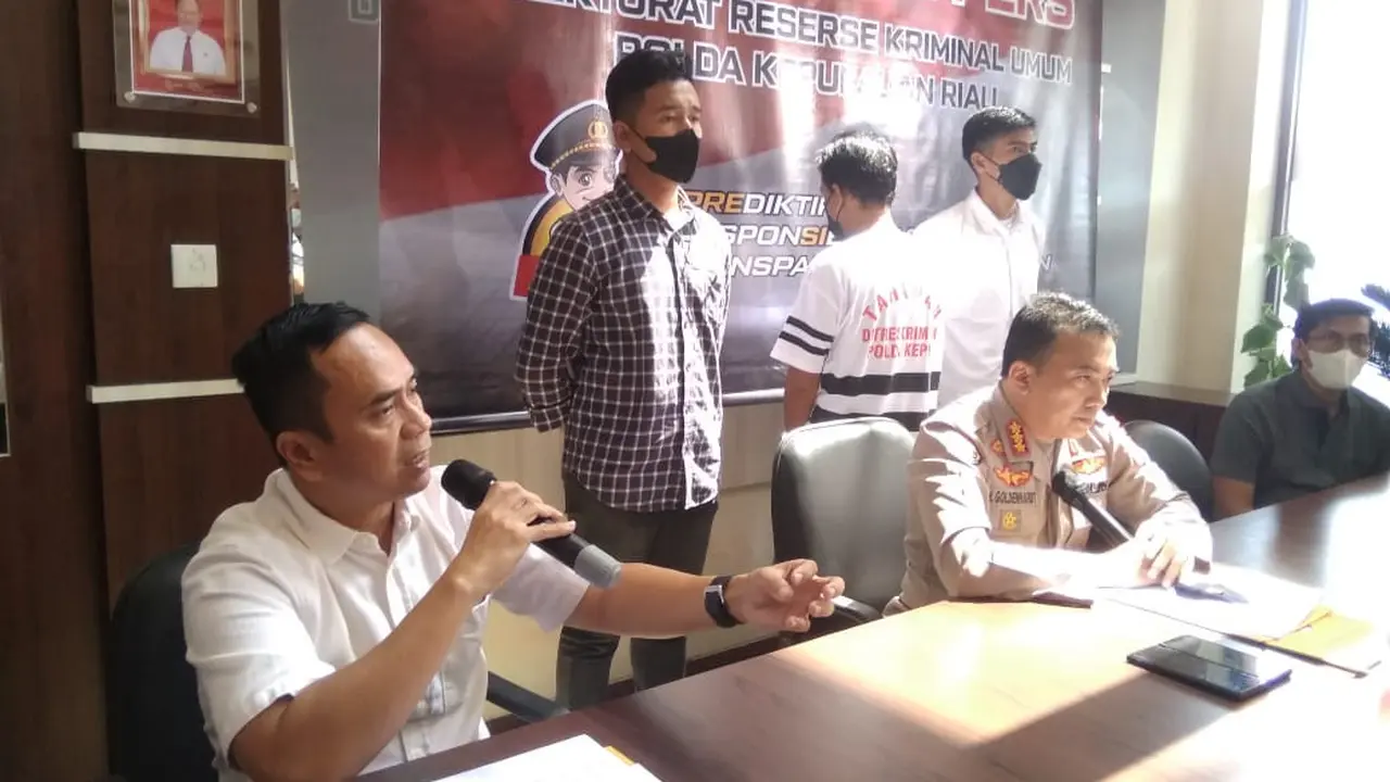 Polda Kepri gagalkan penyelundupan PMI Ilegal di Batam. (Foto: Liputan6.com/Ajang Nurdin)