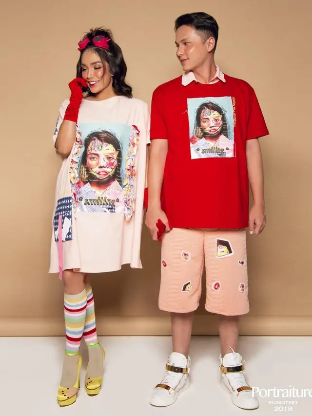 Selalu Harmonis, Ini 6 Potret Andhika Pratama dan Istri saat Pakai Baju Kembar
