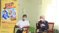 Menaker Dialog dengan 10 Pekerja Penerima Manfaat JKP (Istimewa)