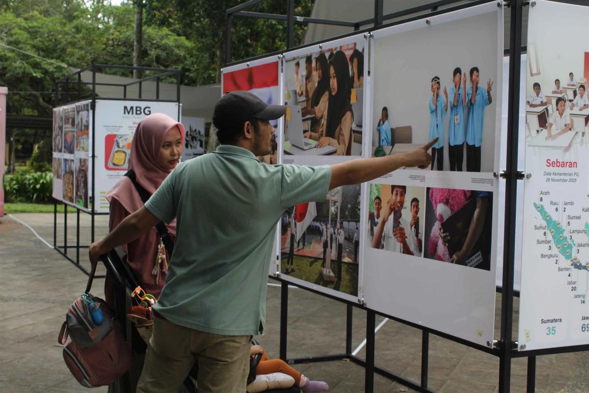 FOTO: Pameran Jurnalistik Haluan Merah di Ruang Publik Ragunan