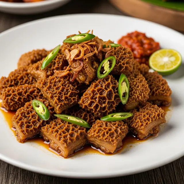 Cara Membersihkan Babat Sapi