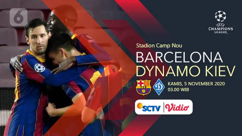 PREDIKSI Barcelona vs Dynamo Kiev