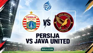 Link Live Streaming BRI Super League: Persija Jakarta Vs Java United FC