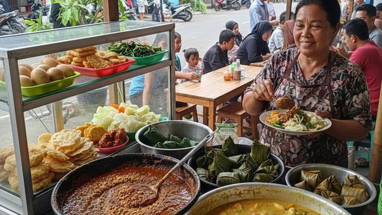 Ilustrasi Jualan Makanan Rumahan
