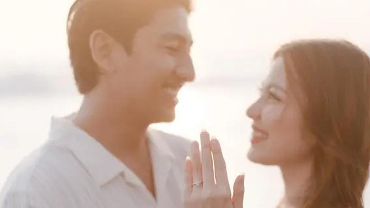 Bikin Baper, 6 Momen Romantis Harris Vriza Lamar Haviza Devi Anjani di Pinggir Pantai
