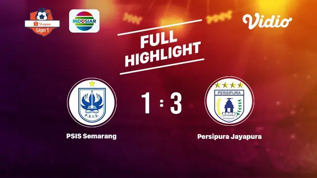 PSIS Semarang VS PERSIPURA Jayapura Full Highlight | Shopee Liga 1